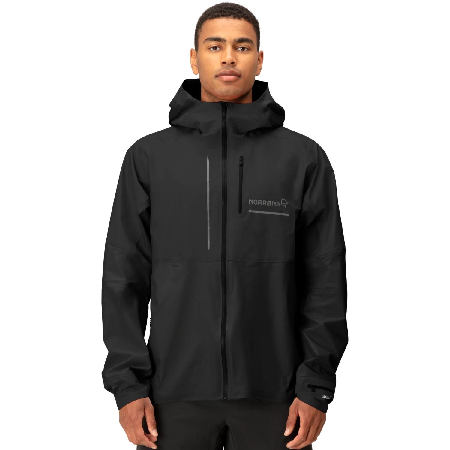 Norrona Senja Gore-Tex Active Jacke Herren - Caviar 3 Norrona Senja Gore-Tex Active Jacke Herren - Caviar
