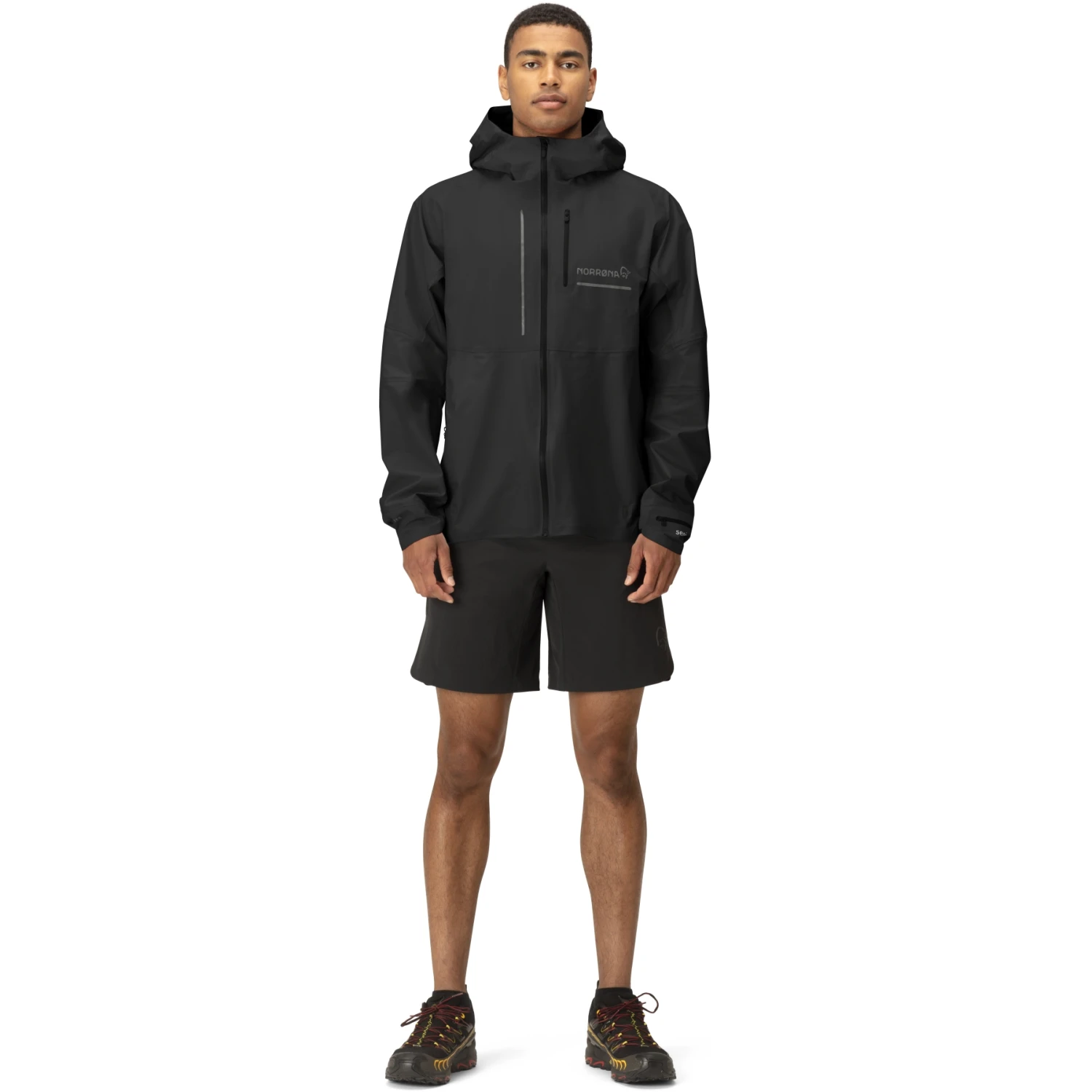 Norrona Senja Gore-Tex Active Jacke Herren - Caviar 6 Norrona Senja Gore-Tex Active Jacke Herren - Caviar – Bild 4