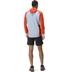 Norrona Senja Warm1 Hood Fleecepullover Herren - Arednalin -Norrona norrona senja warm1 hood men arednalin model 2 1400006