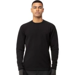 Norrona Skibotn Crew Neck Langarmshirt Herren - Caviar