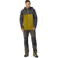 Norrona Svalbard Cotton Jacke Herren - Slate Grey/Golden Palm -Norrona norrona svalbard cotton jacket men slate grey golden palm 2 1464234