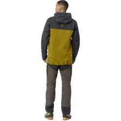 Norrona Svalbard Cotton Jacke Herren - Slate Grey/Golden Palm -Norrona norrona svalbard cotton jacket men slate grey golden palm 3 1464235