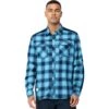 Norrona Svalbard Flanellhemd Herren - Heritage Blue/Indigo Night -Norrona norrona svalbard flannel shirt men heritage blue indigo night 1 1464352