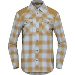 Norrona Svalbard Flanellhemd Damen - Blue Fog/Camelflage 8 Norrona Svalbard Flanellhemd Damen - Blue Fog/Camelflage -Norrona norrona svalbard flannel shirt women blue fog camelflage 1 1344007