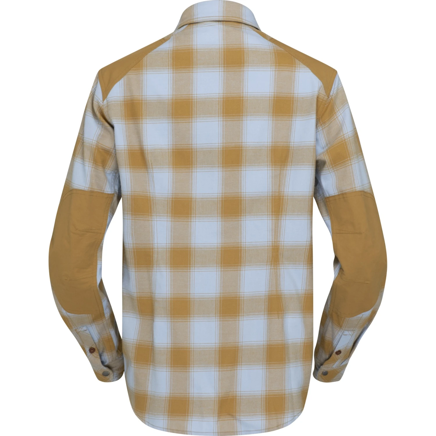 Norrona Svalbard Flanellhemd Damen - Blue Fog/Camelflage 5 Norrona Svalbard Flanellhemd Damen - Blue Fog/Camelflage – Bild 3