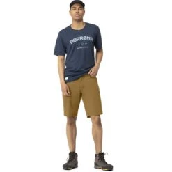 Norrona Svalbard Light Cotton Shorts Herren - Camelflage -Norrona norrona svalbard light cotton shorts men camelflage model 1 1400057