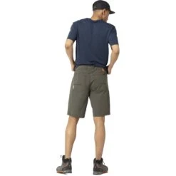 Norrona Svalbard Light Cotton Shorts Herren - Slate Grey -Norrona norrona svalbard light cotton shorts men slate grey model 2 1400060