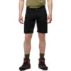 Norrona Svalbard Mid Cotton Shorts Herren - Caviar/Slate Grey