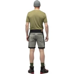 Norrona Svalbard Mid Cotton Shorts Herren - Caviar/Slate Grey -Norrona norrona svalbard mid cotton shorts men caviar slate grey 3 1562012