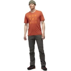 Norrona Svalbard Wool T-Shirt Herren - Rooibos Tea/Orange Crush 8 Norrona Svalbard Wool T-Shirt Herren - Rooibos Tea/Orange Crush -Norrona norrona svalbard wool t shirt men rooibos tea 2 904233