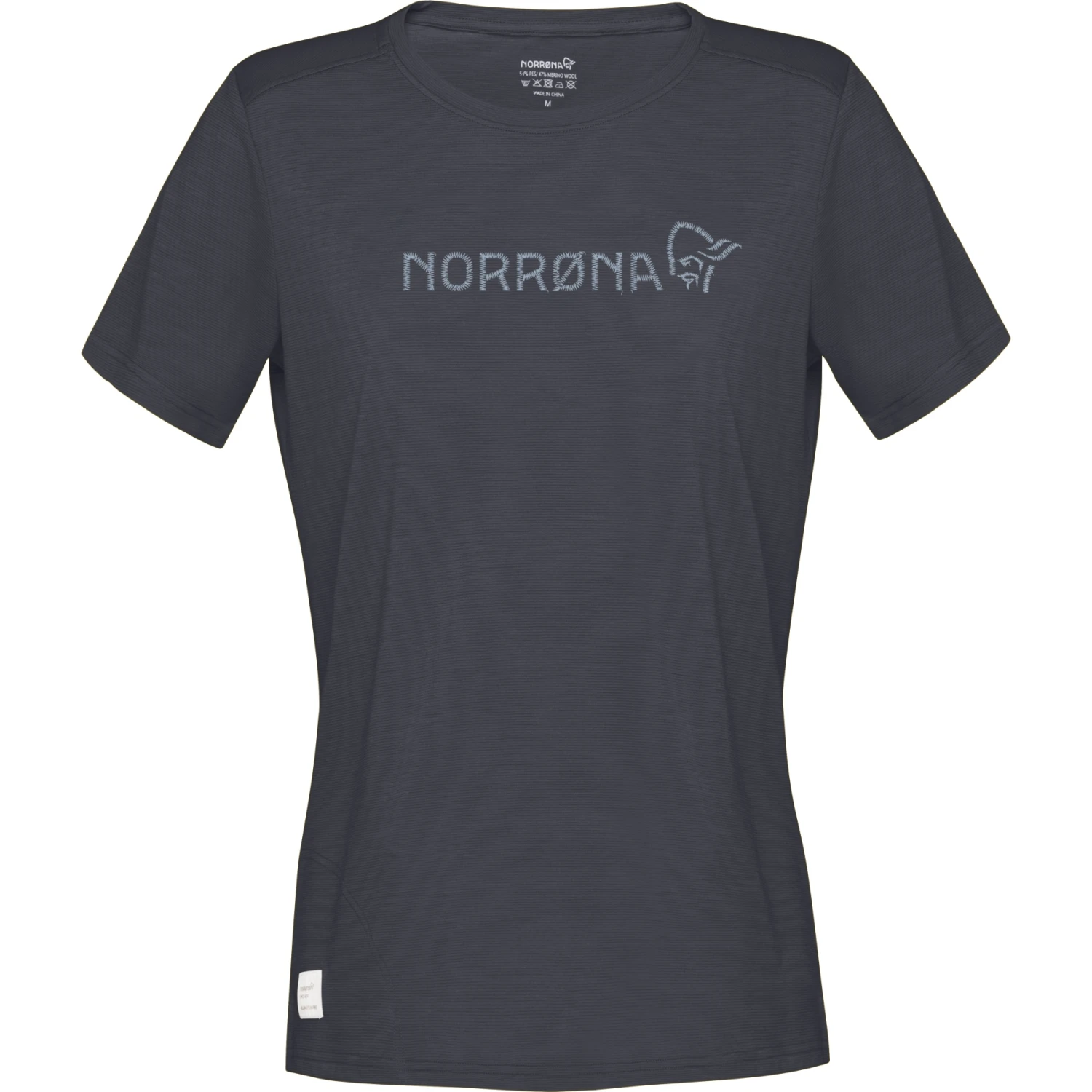 Norrona Svalbard Wool T-Shirt Damen - Indigo Night/Blue Fog 4 Norrona Svalbard Wool T-Shirt Damen - Indigo Night/Blue Fog – Bild 2