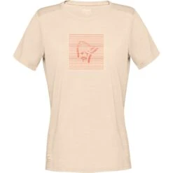 Norrona Svalbard Wool T-Shirt Damen - Snowdrop -Norrona norrona svalbard wool t shirt women snowdrop 1 1344446