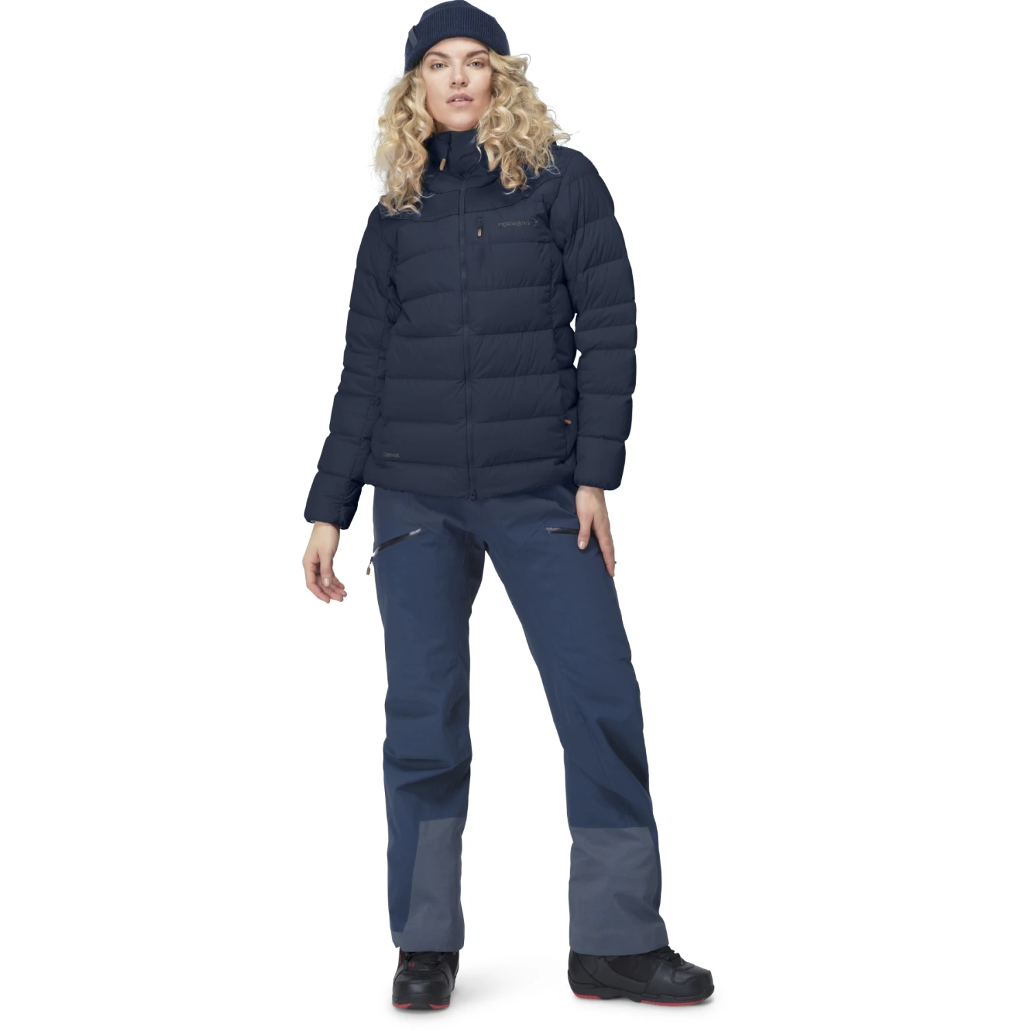 Norrona Tamok Down750 Daunenjacke Damen - Indigo Night 6 Norrona Tamok Down750 Daunenjacke Damen - Indigo Night – Bild 4