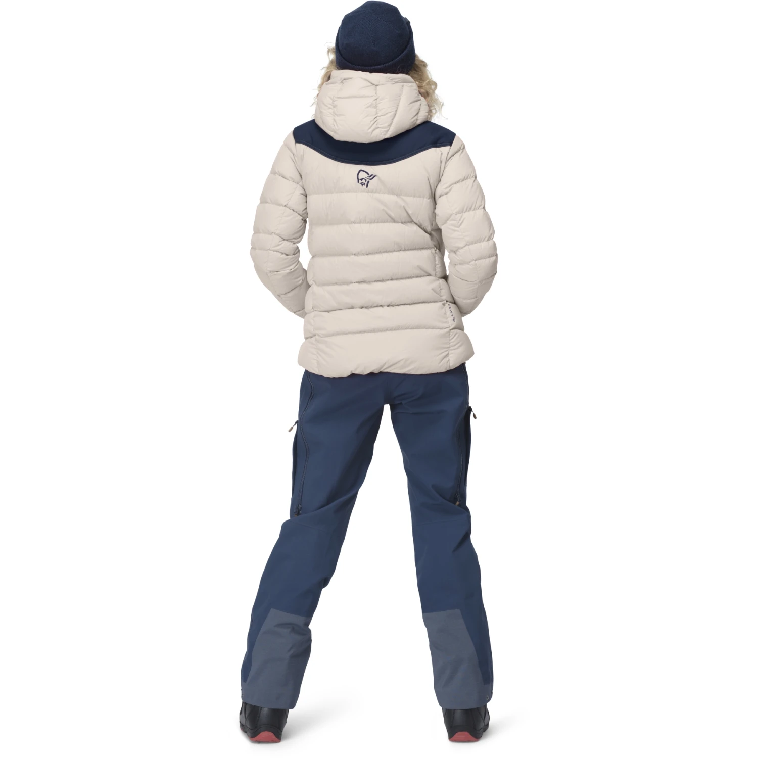 Norrona Tamok Down750 Daunenjacke Damen - Pure Cashmere 7 Norrona Tamok Down750 Daunenjacke Damen - Pure Cashmere – Bild 5