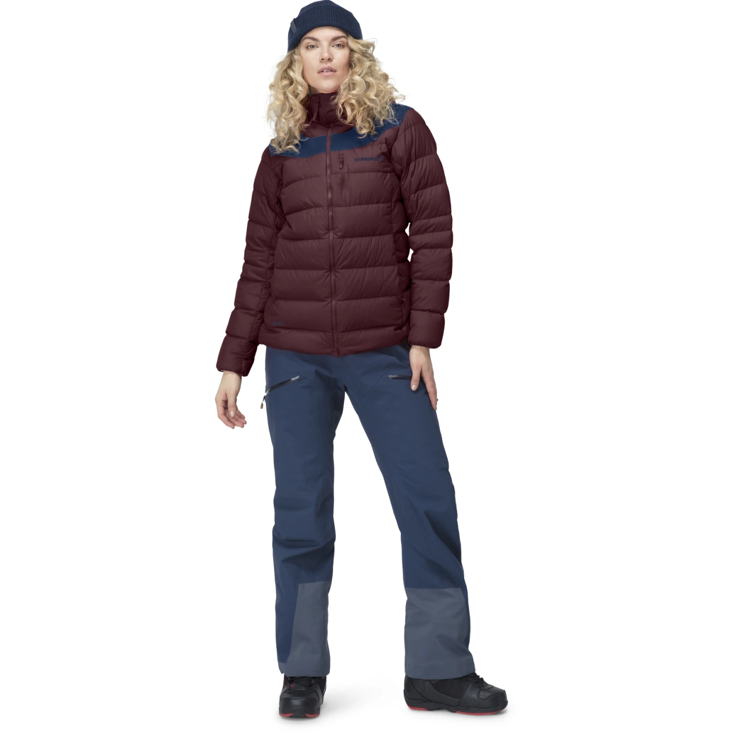 Norrona Tamok Down750 Daunenjacke Damen - Tawny Port 6 Norrona Tamok Down750 Daunenjacke Damen - Tawny Port – Bild 4