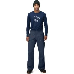 Norrona Tamok Gore-Tex Hose Herren - Indigo Night -Norrona norrona tamok gore tex pants men indigo night model 2 1524278