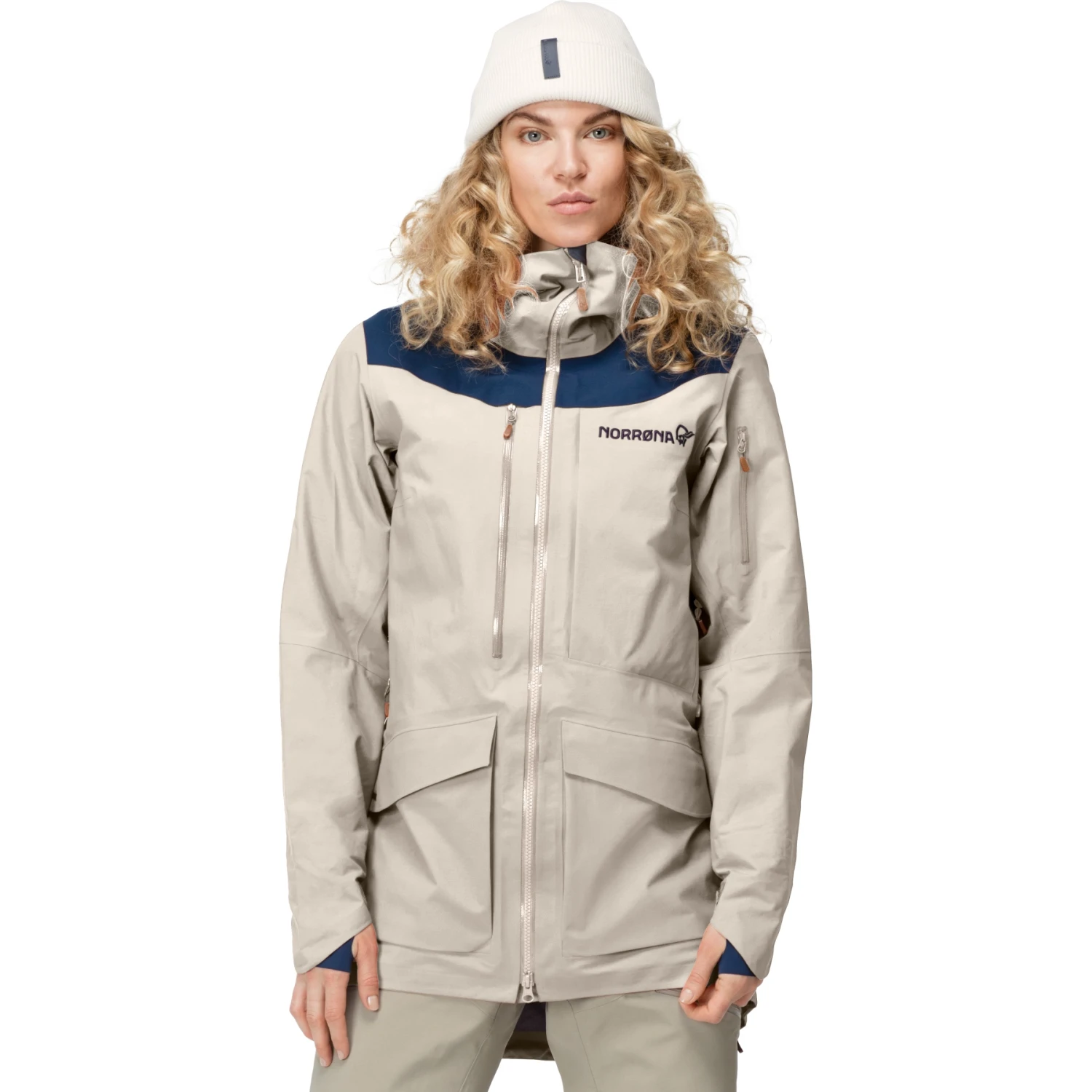 Norrona Tamok Gore-Tex Pro Jacke Damen - Pure Cashmere 3 Norrona Tamok Gore-Tex Pro Jacke Damen - Pure Cashmere