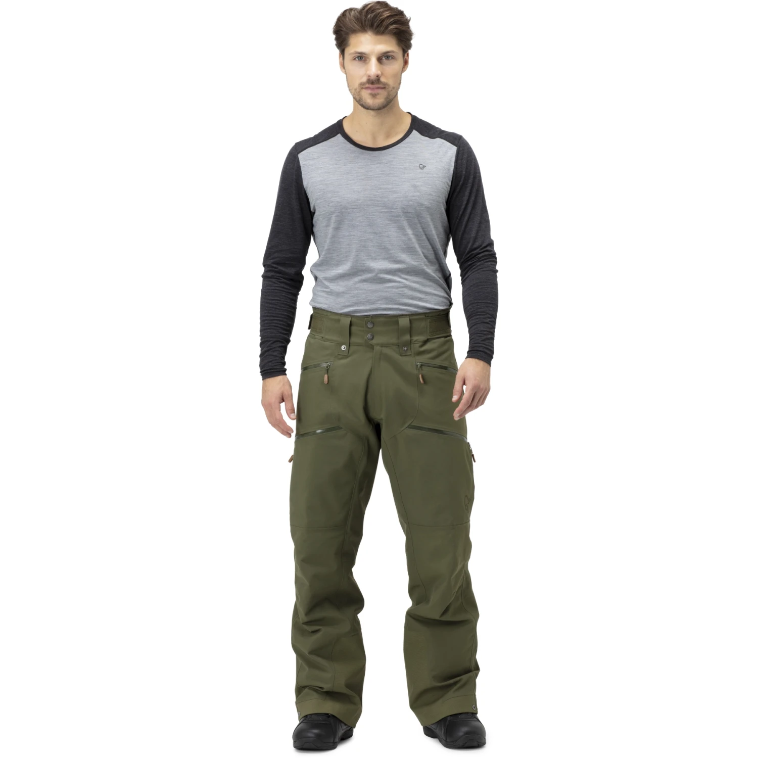 Norrona Tamok Gore-Tex Thermo40 Hose Herren - Olive Night 6 Norrona Tamok Gore-Tex Thermo40 Hose Herren - Olive Night – Bild 4