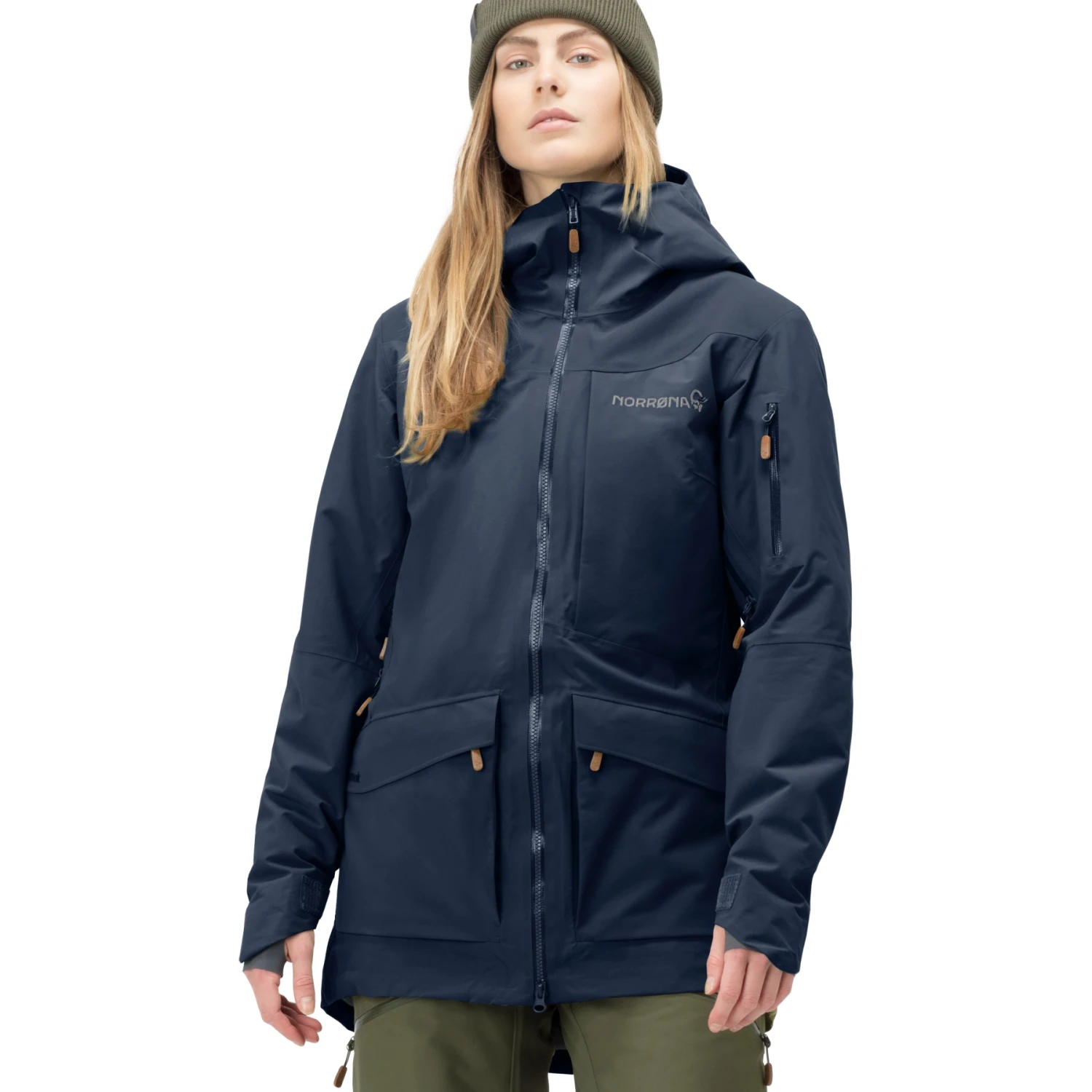 Norrona Tamok Gore-Tex Thermo80 Jacke Damen - Indigo Night 3 Norrona Tamok Gore-Tex Thermo80 Jacke Damen - Indigo Night