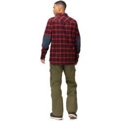 Norrona Tamok Wool Langarmhemd Herren - Tawny Port -Norrona norrona tamok wool shirt men tawny port 3 1518855