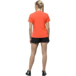 Norrona Tech T-Shirt Damen - Orange Alert -Norrona norrona tech t shirt women orange alert model 2 1400205