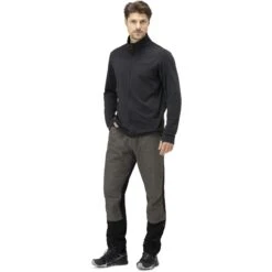 Norrona Training Hose Herren - Caviar/Dark Grey Melange -Norrona norrona training pants men caviar dark grey melange 3 1028827