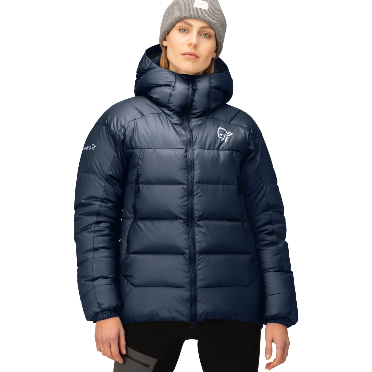 Norrona Trollveggen Down850 Daunenjacke Damen - Indigo Night 3 Norrona Trollveggen Down850 Daunenjacke Damen - Indigo Night