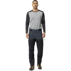 Norrona Trollveggen Flex1 Hose Herren - Cool Black/Caviar -Norrona norrona trollveggen flex1 pants men cool black caviar 2 1464746