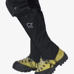 Norrona Trollveggen Gore-Tex Gamaschen - Caviar -Norrona norrona trollveggen gore tex gaiters caviar 2 861608
