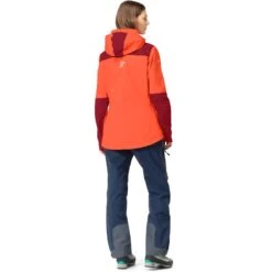 Norrona Trollveggen Gore-Tex Pro Light Jacke Damen - Orange Alert -Norrona norrona trollveggen gore tex pro light jacket women orange alert 5 1518920