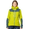 Norrona Trollveggen Gore-Tex Pro Light Jacke Damen - Sulphur Spring/North Atlantic -Norrona norrona trollveggen gore tex pro light jacket women sulphur spring north atlantic 1 1464800