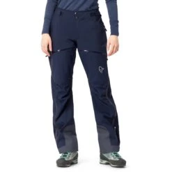 Norrona Trollveggen Gore-Tex Pro Light Hose Damen - Indigo Night/Indigo Night