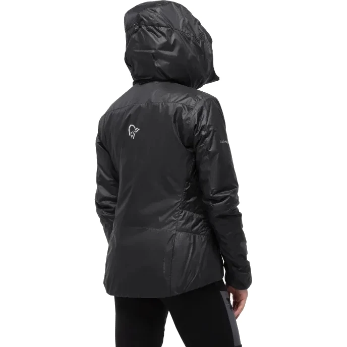 Norrona Trollveggen Primaloft100 Zip Hood Jacke Damen - Caviar 4 Norrona Trollveggen Primaloft100 Zip Hood Jacke Damen - Caviar – Bild 2