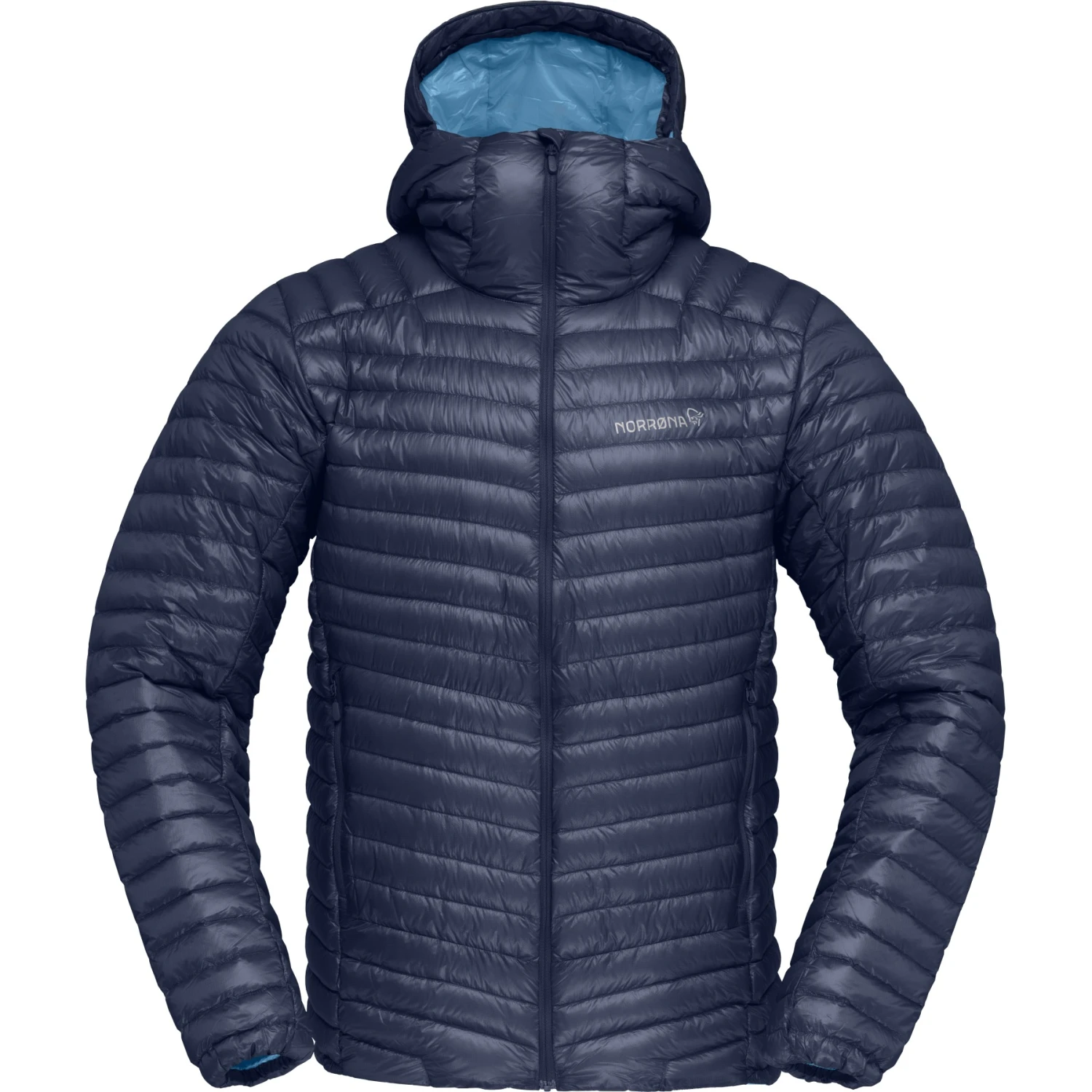 Norrona Trollveggen Superlight Down850 Hood Daunenjacke Herren - Indigo Night 4 Norrona Trollveggen Superlight Down850 Hood Daunenjacke Herren - Indigo Night – Bild 2