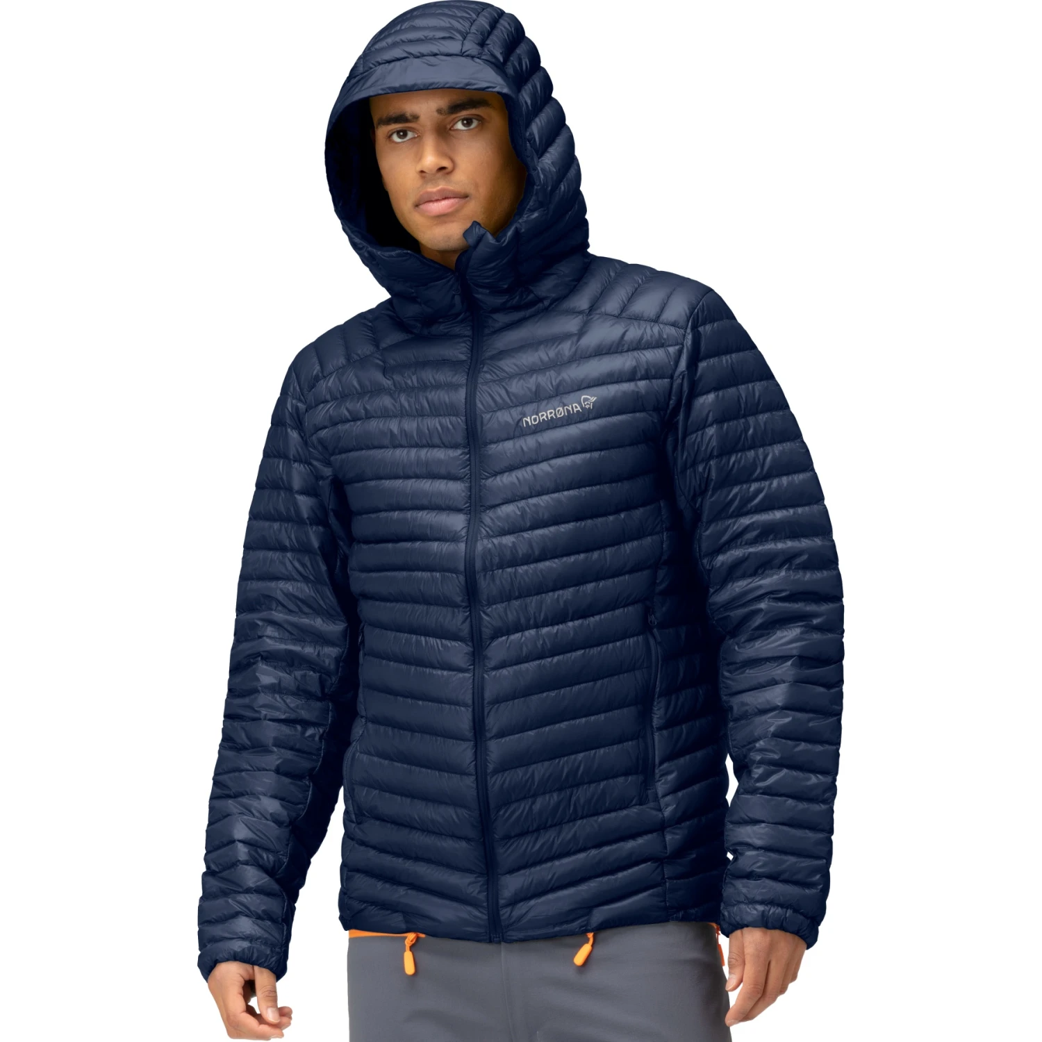 Norrona Trollveggen Superlight Down850 Hood Daunenjacke Herren - Indigo Night 3 Norrona Trollveggen Superlight Down850 Hood Daunenjacke Herren - Indigo Night