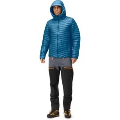 Norrona Trollveggen Superlight Down850 Hood Daunenjacke Herren - Mykonos Blue -Norrona norrona trollveggen superlight down850 hood jacket men mykonos blue 4 1519040