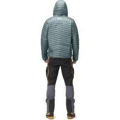 Norrona Trollveggen Superlight Down850 Hood Daunenjacke Herren - North Atlantic/Sulphur Spring -Norrona norrona trollveggen superlight down850 hood jacket men north atlantic sulphur spring 4 1258410