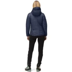 Norrona Trollveggen Superlight Down850 Hood Daunenjacke Damen - Indigo Night -Norrona norrona trollveggen superlight down850 hood jacket women indigo night 4 1258418