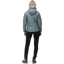 Norrona Trollveggen Superlight Down850 Hood Daunenjacke Damen - North Atlantic -Norrona norrona trollveggen superlight down850 hood jacket women north atlantic 4 1258422