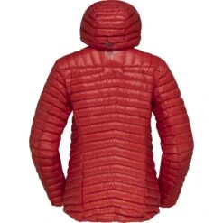 Norrona Trollveggen Superlight Down850 Hood Daunenjacke Damen - True Red -Norrona norrona trollveggen superlight down850 hood jacket women true red 2 1258424