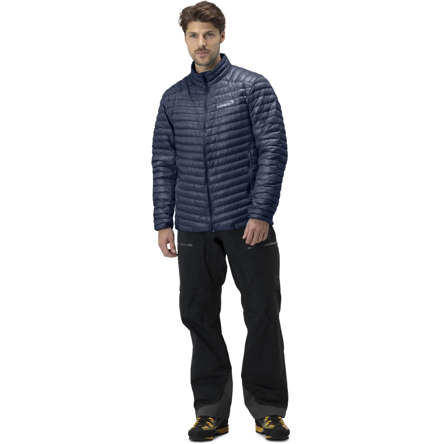 Norrona Trollveggen Superlight Down850 Daunenjacke Herren - Indigo Night 6 Norrona Trollveggen Superlight Down850 Daunenjacke Herren - Indigo Night – Bild 4
