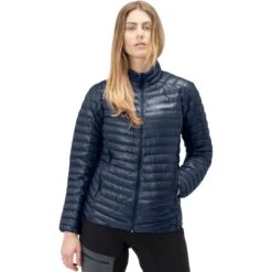 Norrona Trollveggen Superlight Down850 Daunenjacke Damen - Indigo Night
