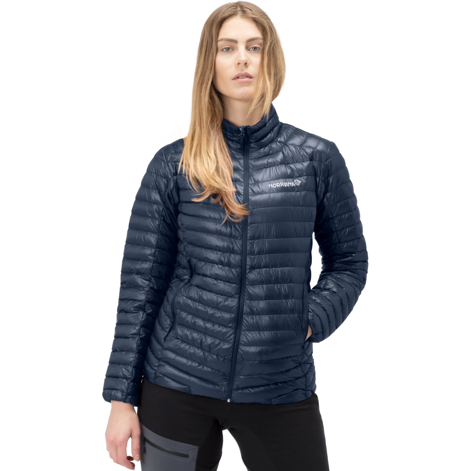 Norrona Trollveggen Superlight Down850 Daunenjacke Damen - Indigo Night 3 Norrona Trollveggen Superlight Down850 Daunenjacke Damen - Indigo Night