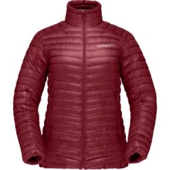 Norrona Trollveggen Superlight Down850 Daunenjacke Damen - Rhubarb