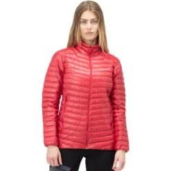 Norrona Trollveggen Superlight Down850 Daunenjacke Damen - True Red