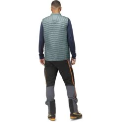 Norrona Trollveggen Superlight Down850 Daunenweste Herren - North Atlantic/Sulphur Spring -Norrona norrona trollveggen superlight down850 vest men north atlantic sulphur spring 4 1258575