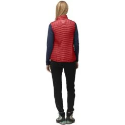 Norrona Trollveggen Superlight Down850 Daunenweste Damen - True Red -Norrona norrona trollveggen superlight down850 vest women true red 4 1258615