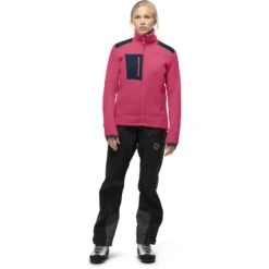 Norrona Trollveggen Thermal Pro Jacke Damen - Honeysuckle/Indigo Night 10 Norrona Trollveggen Thermal Pro Jacke Damen - Honeysuckle/Indigo Night -Norrona norrona trollveggen thermal pro jacket women honeysuckle indigo night 3 1031869