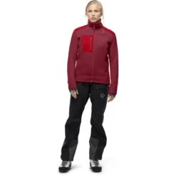 Norrona Trollveggen Thermal Pro Jacke Damen - Rhubarb -Norrona norrona trollveggen thermal pro jacket women rhubarb 3 1031886