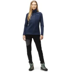 Norrona Trollveggen Thermal Pro Weste Damen - Indigo Night -Norrona norrona trollveggen thermal pro vest women indigo night 3 1258796